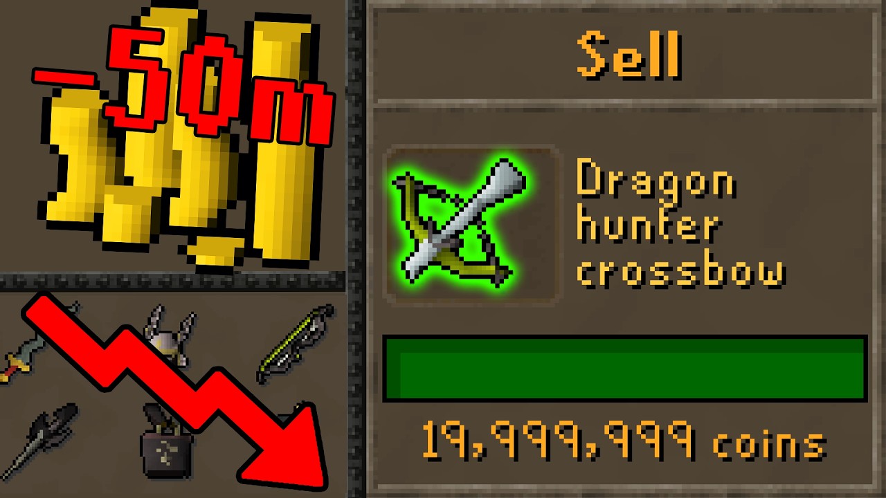 Экономика OSRS только что рухнула...