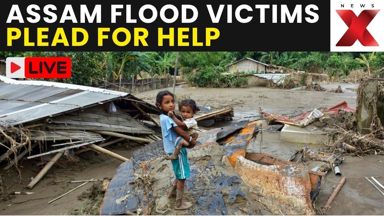 Assam Floods LIVE: Heartbreaking Scenes From Assam As Flood Victims Plead For Relief | LIVE VISUALS