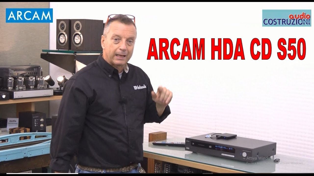 ARCAM HDA CD S50 Test di Sbisa' www.audiocostruzioni.com HD