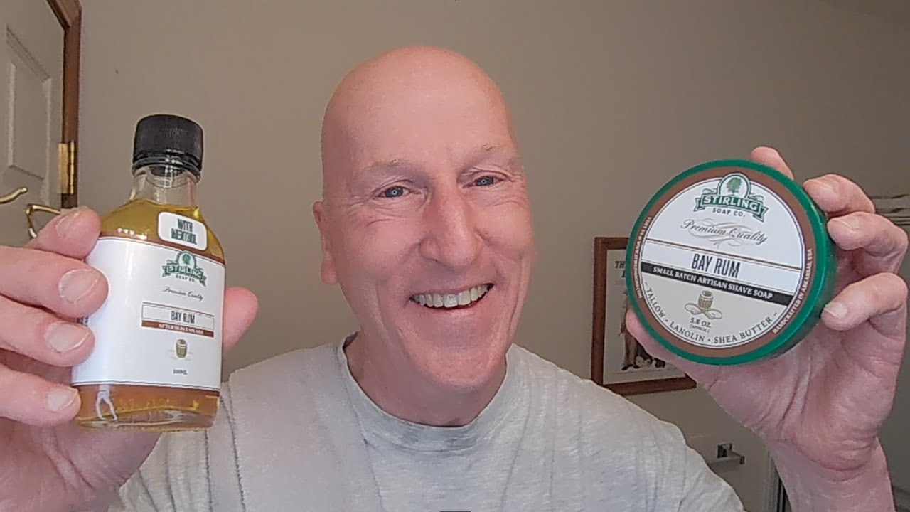 Stirling Bay Rum Shave Soap