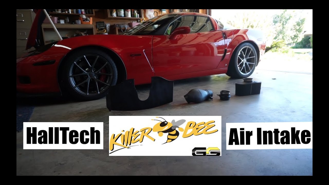 First Mod Ever For The Z06: HallTech Killer Bee Air Intake System