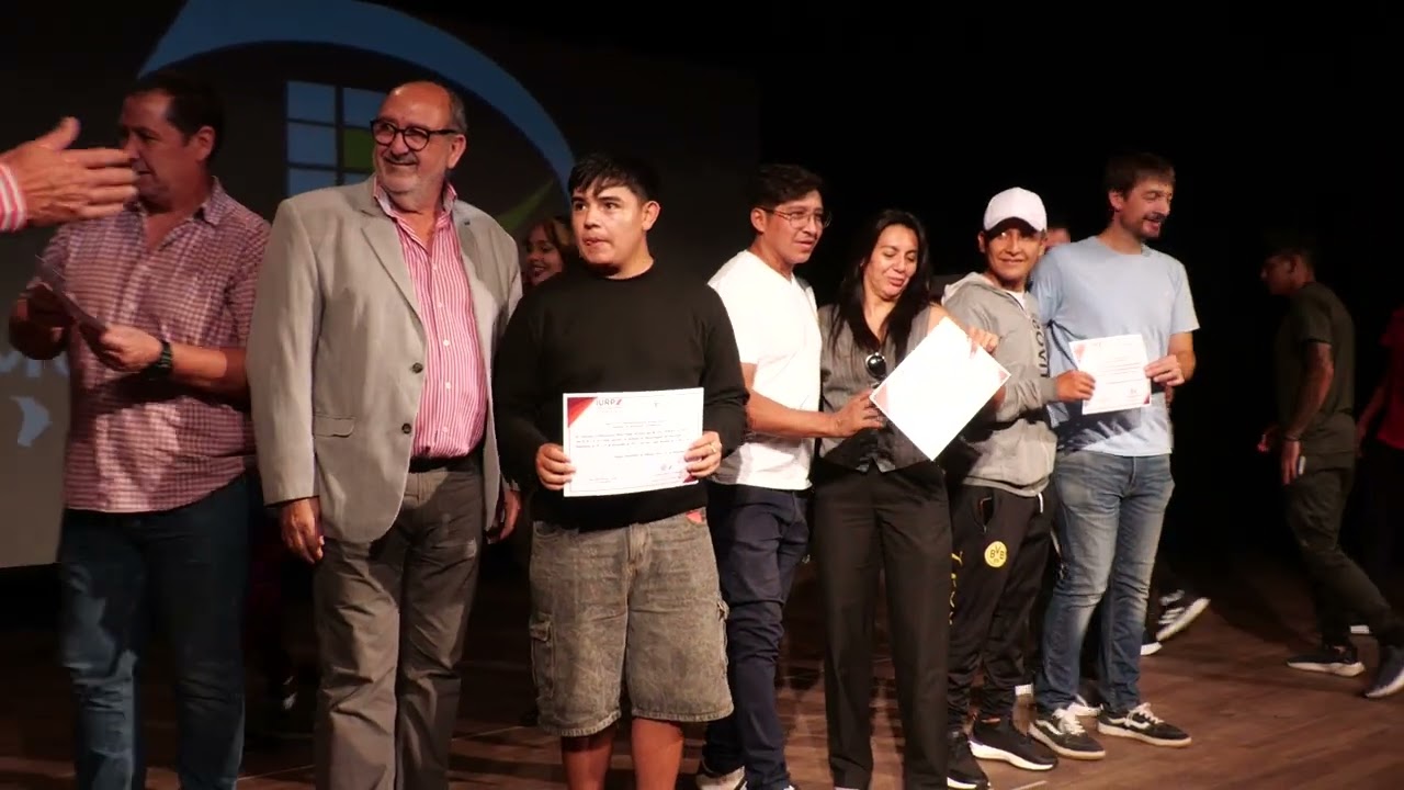 El intendente Jorge participó de la entrega de certificados del Instituto Universitario River Plate