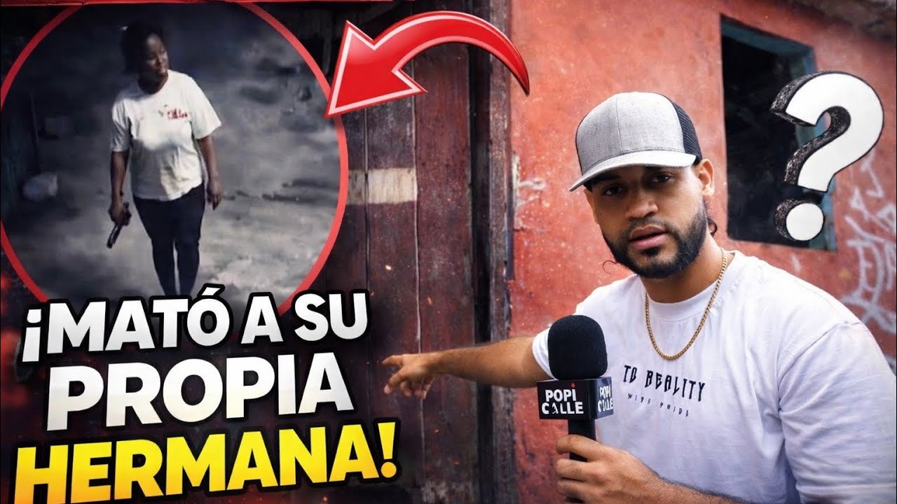 Acabo con su propia hermana y aquí encontró la pistola del delito 