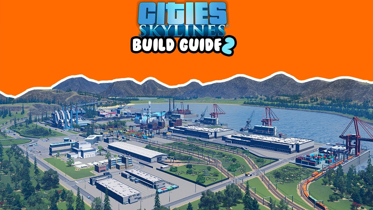 This Is The BEST Late Game Cargo Hub In Cities Skylines! | Orchid Bay