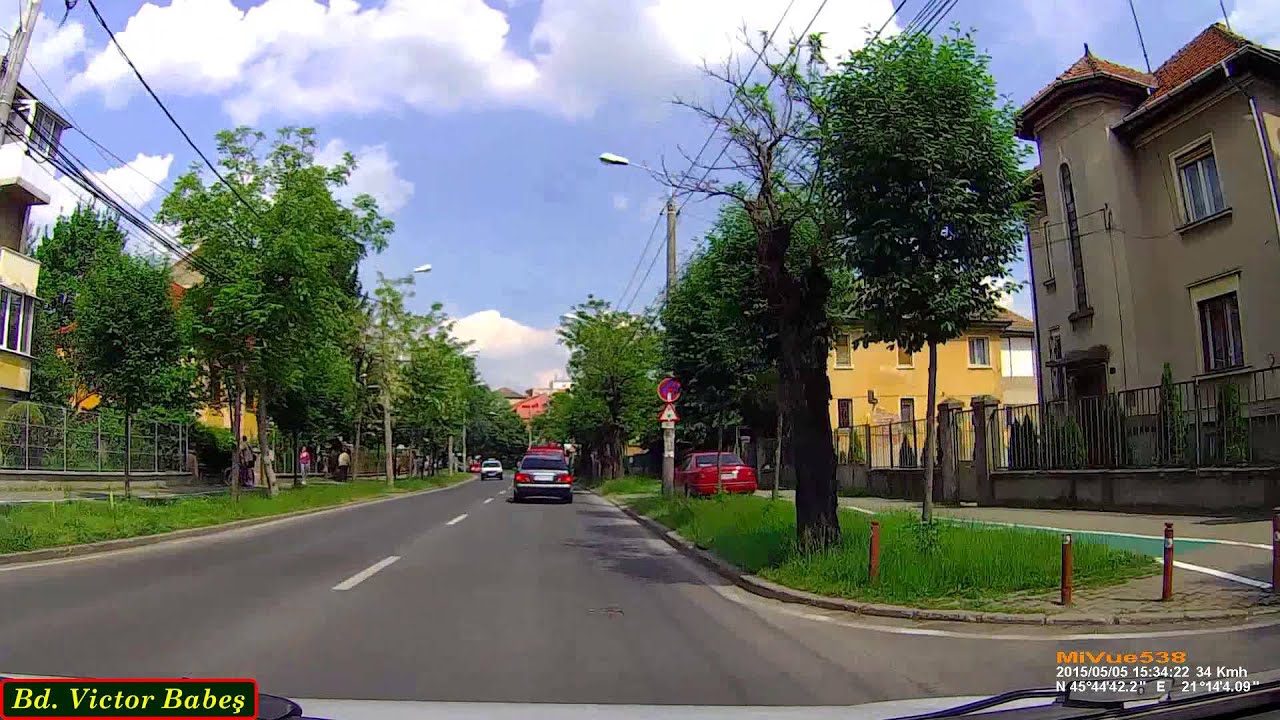 Driving in Timişoara: Calea Şagului - Modern. Timelapse 2x.