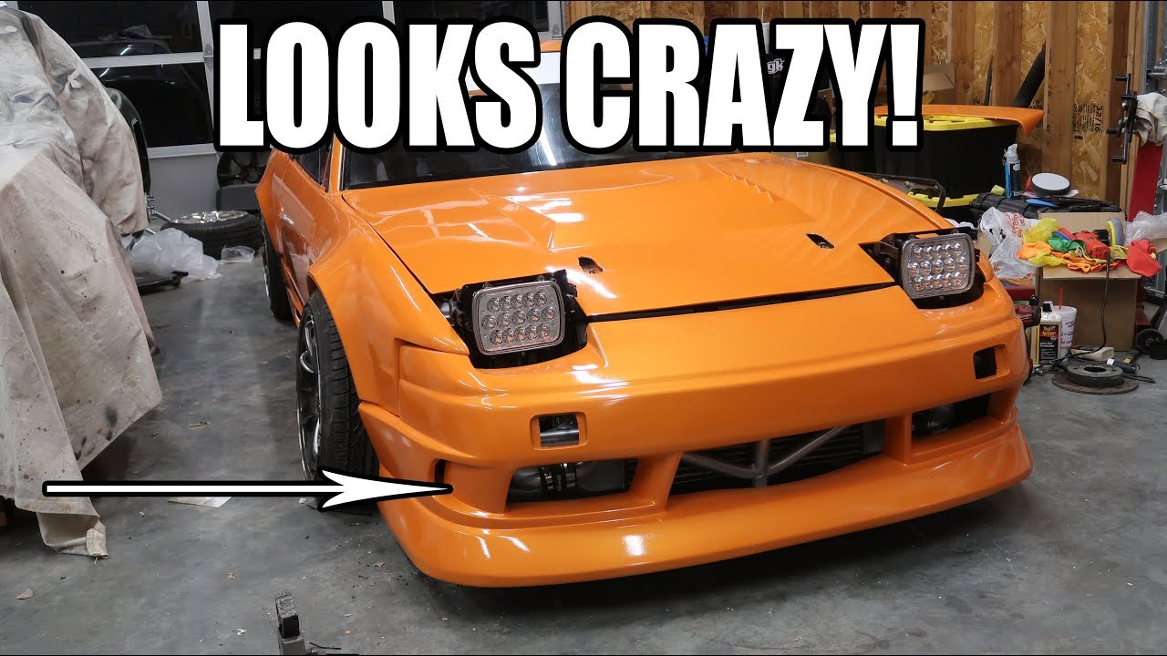 INSTALLING BASH BARS ON MY 240SX!