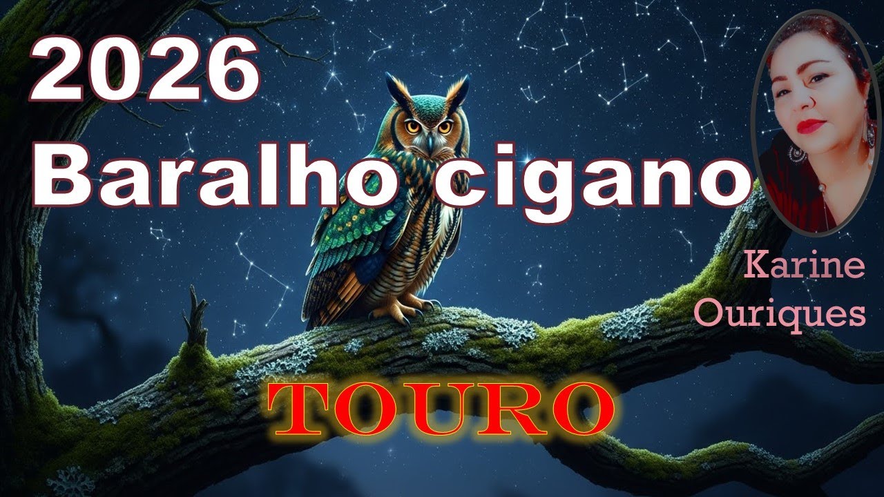 SIGNO DE TOURO Previsões 2026 com Karine Ouriques