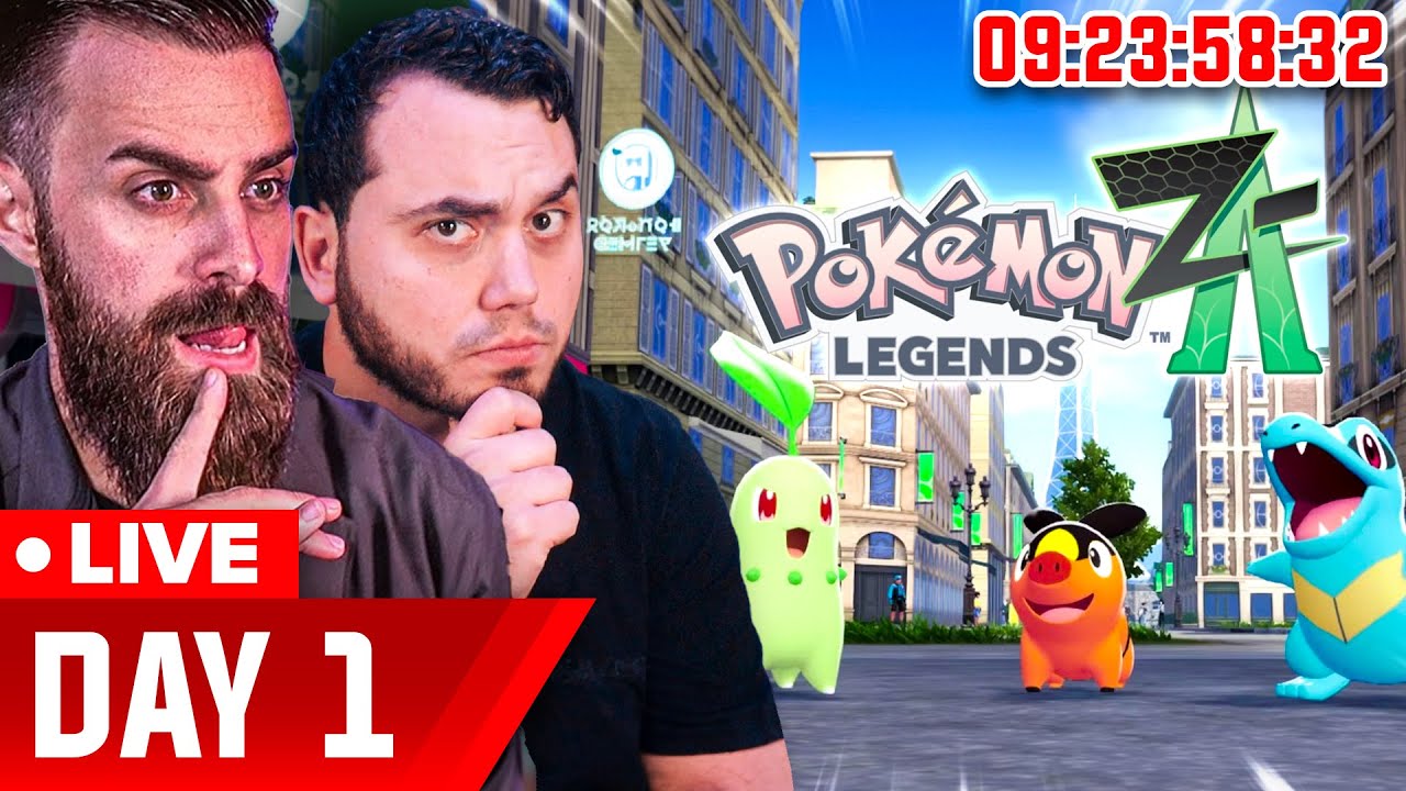 POKEMON LEGENDS Z-A 10 DAY MARATHON! 24/7 | DAY 1
