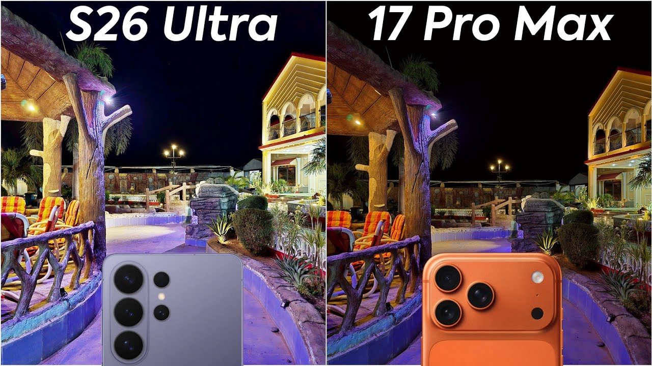 Сравнение камер Samsung Galaxy S26 Ultra и iPhone 17 Pro Max: тест-драйв