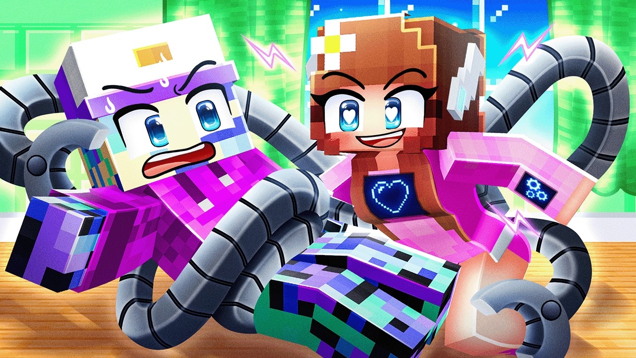 A ROBOT FANGIRL Has a CRUSH On Me!