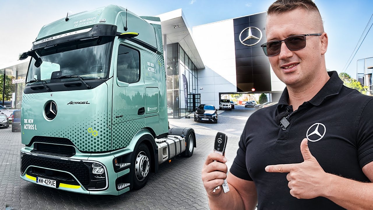 ODEBRAŁEM NOWEGO MERCEDESA ACTROS L PROCABIN