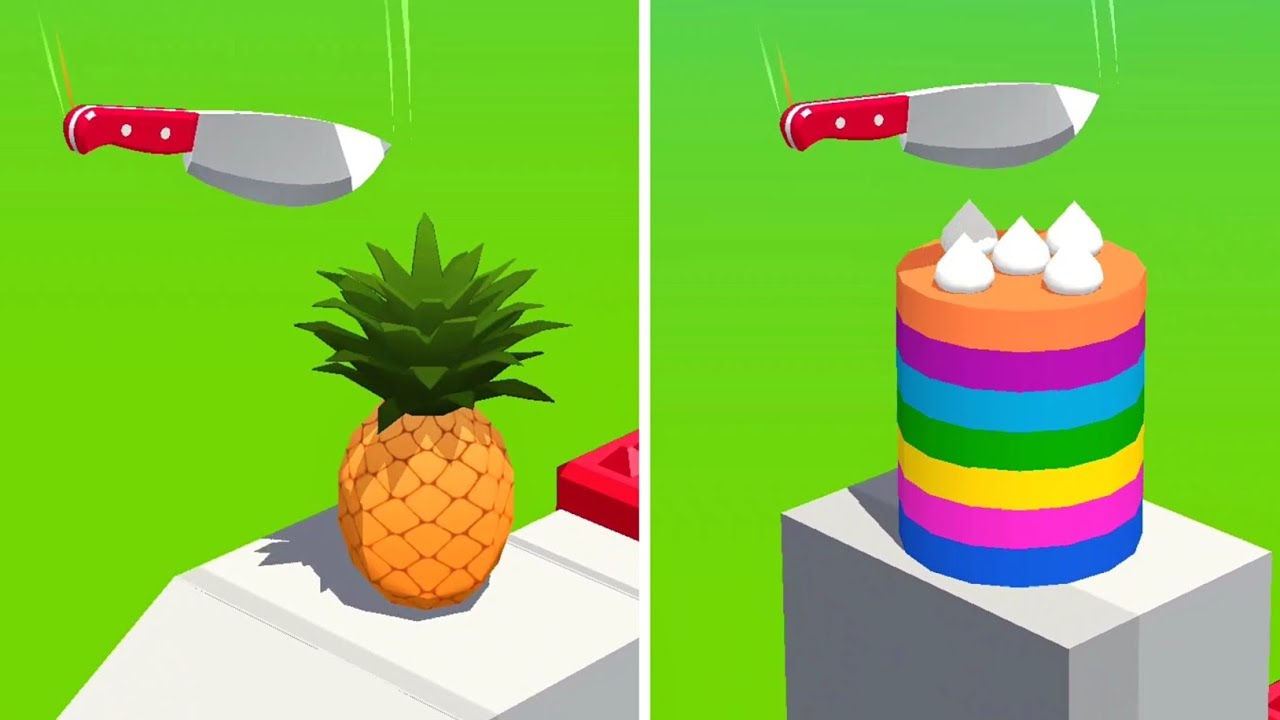 Slice It All Game! Very Satisfying and Relaxing ASMR Slicing Video NEW UPDATE