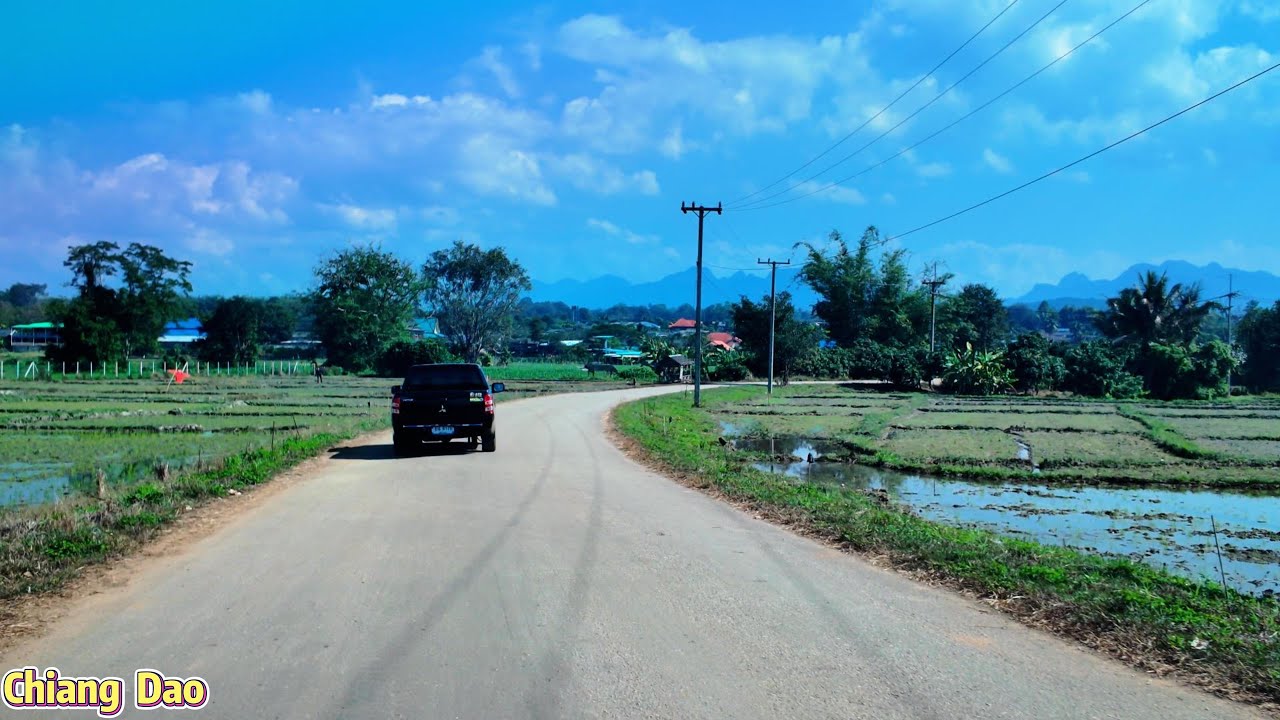 🇹🇭 This Chiang Dao Daytime Drive Is More Beautiful Than You Expect｜POV Scenic Thailand