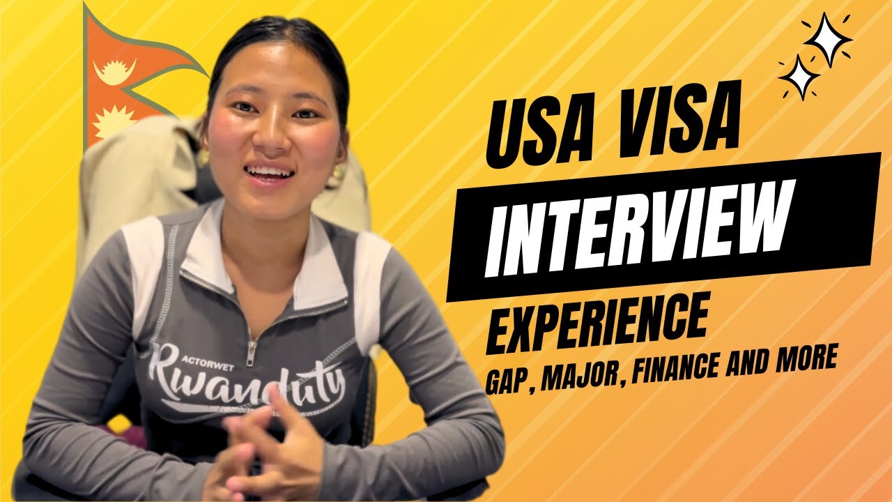 (In Nepali) USA Visa Interview Experience ( Student Visa F1) in Nepal Questions and Sample Answers