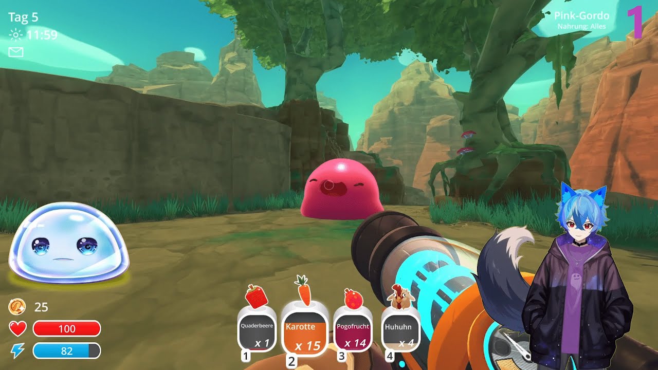 Dragoneye2.0 spielt das erste Mal Slime Rancher mit mir zusammen