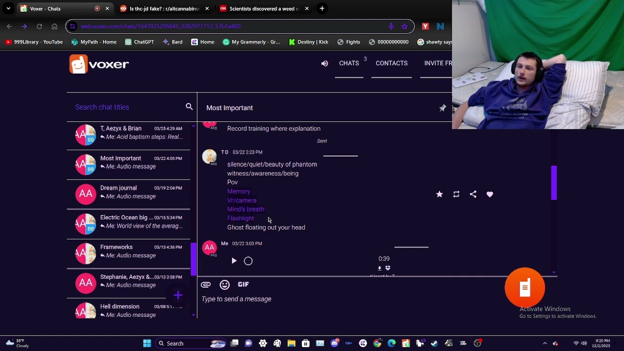 ¡ 81.1  {should have been full vid}   acid baptism into phantom, the holy ghost fw, divine lightning