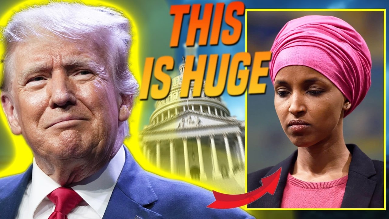 You Won't Believe What Just Happened to Ilhan Omar When She Confronted Trump... She's DONE!