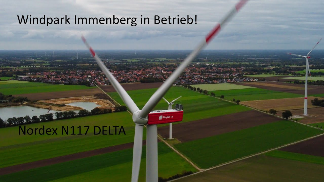 Windpark Immenberg/Uetze Süd komplett in Betrieb! / DJI Mini 2 | 4K