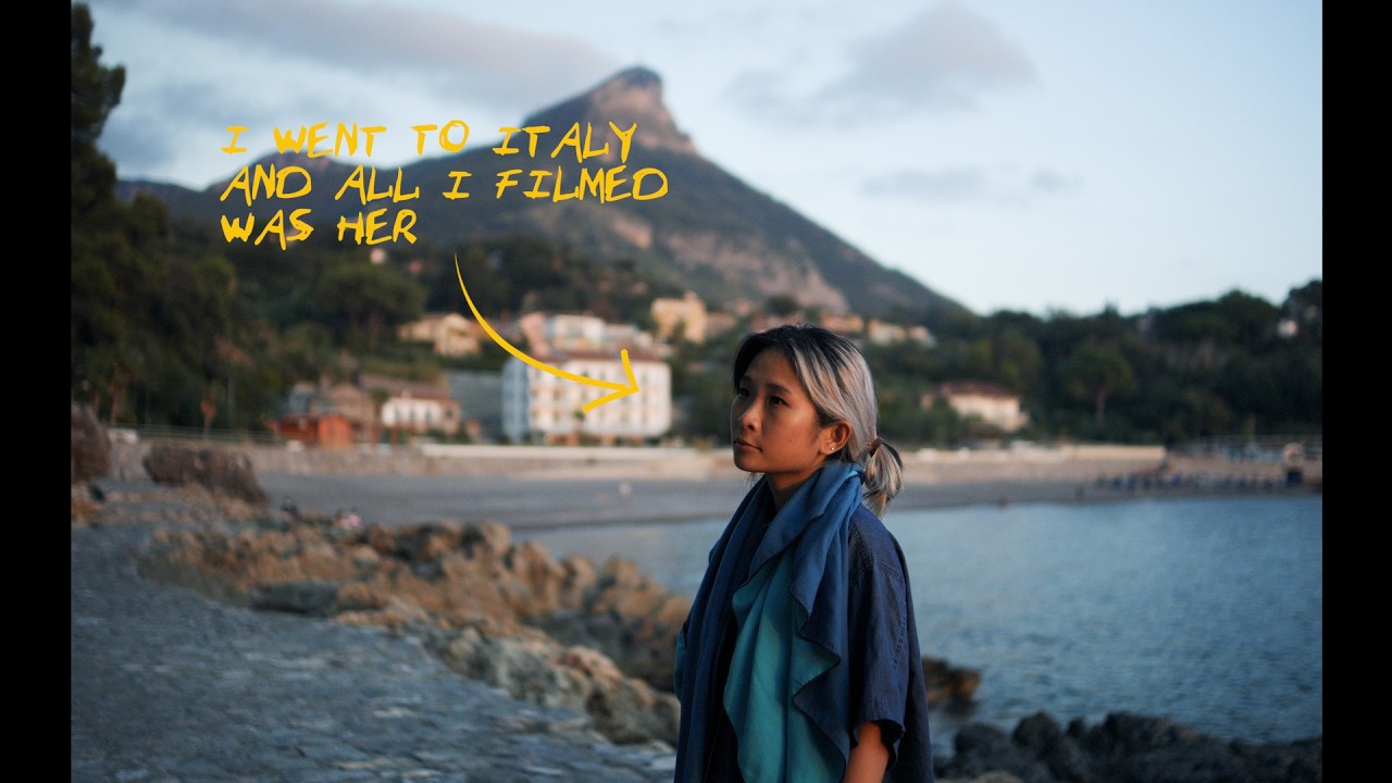 I went to Italy and all I filmed was her