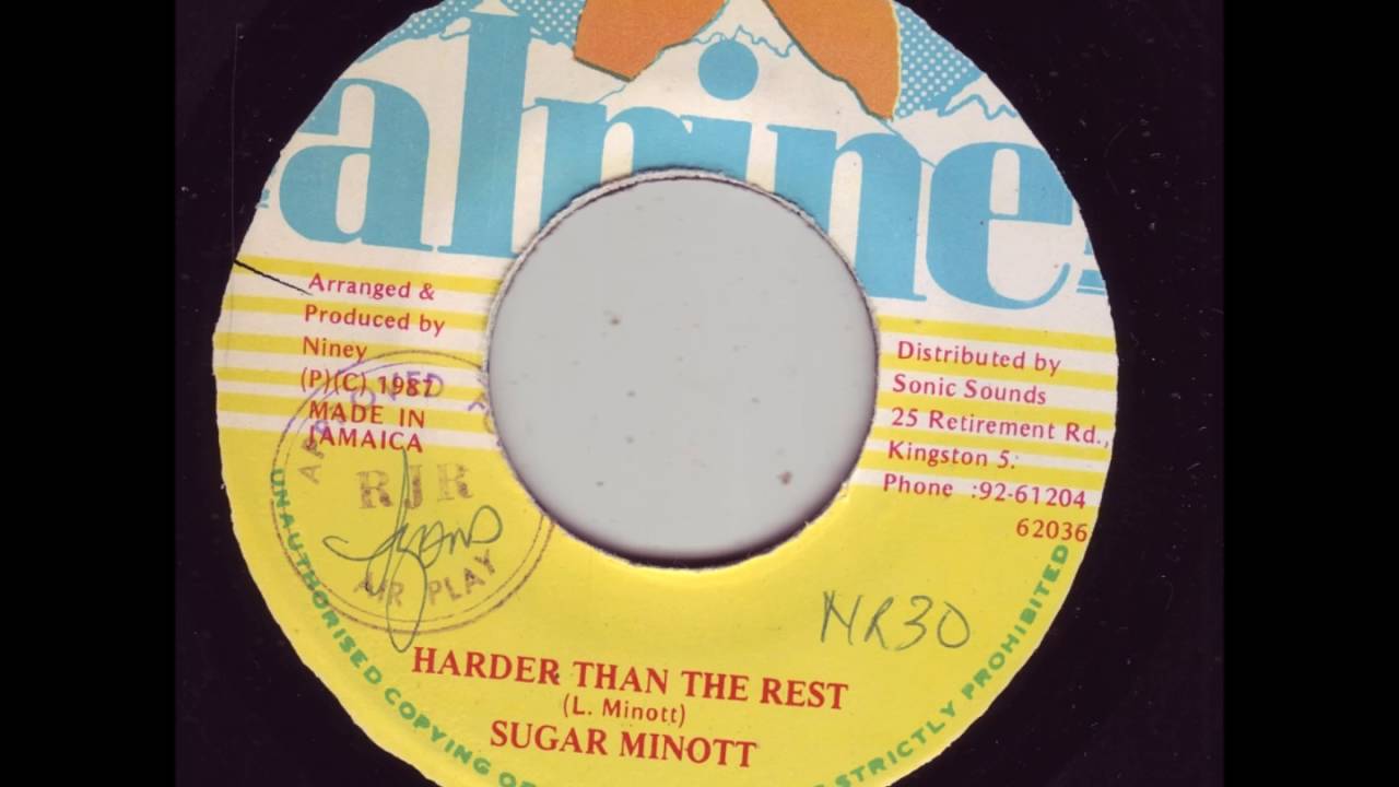 Sugar Minott - Harder Than The Rest + Dub - 7