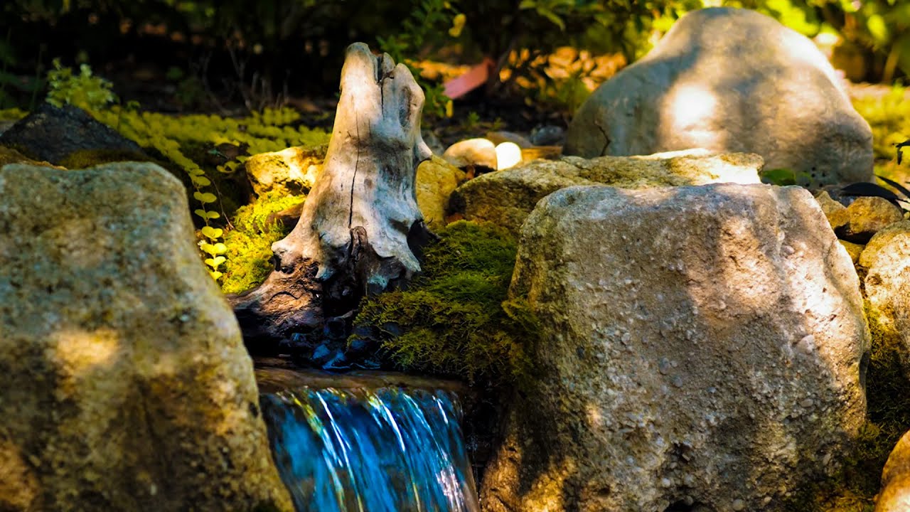 Triple Waterfalls Pondless FINISHED | How to build a backyard waterfall part 2 | ∼ 45 000$