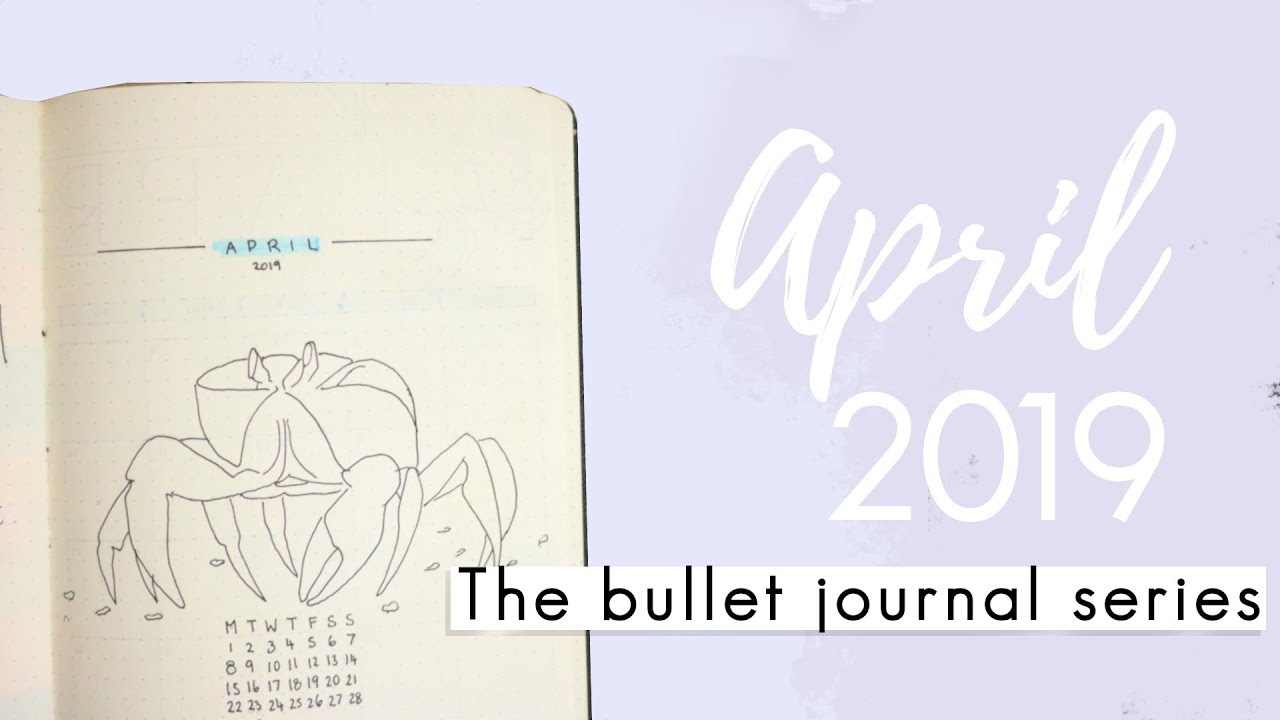 April 2019 Bullet Journal Setup l PART 1 l Plan with me