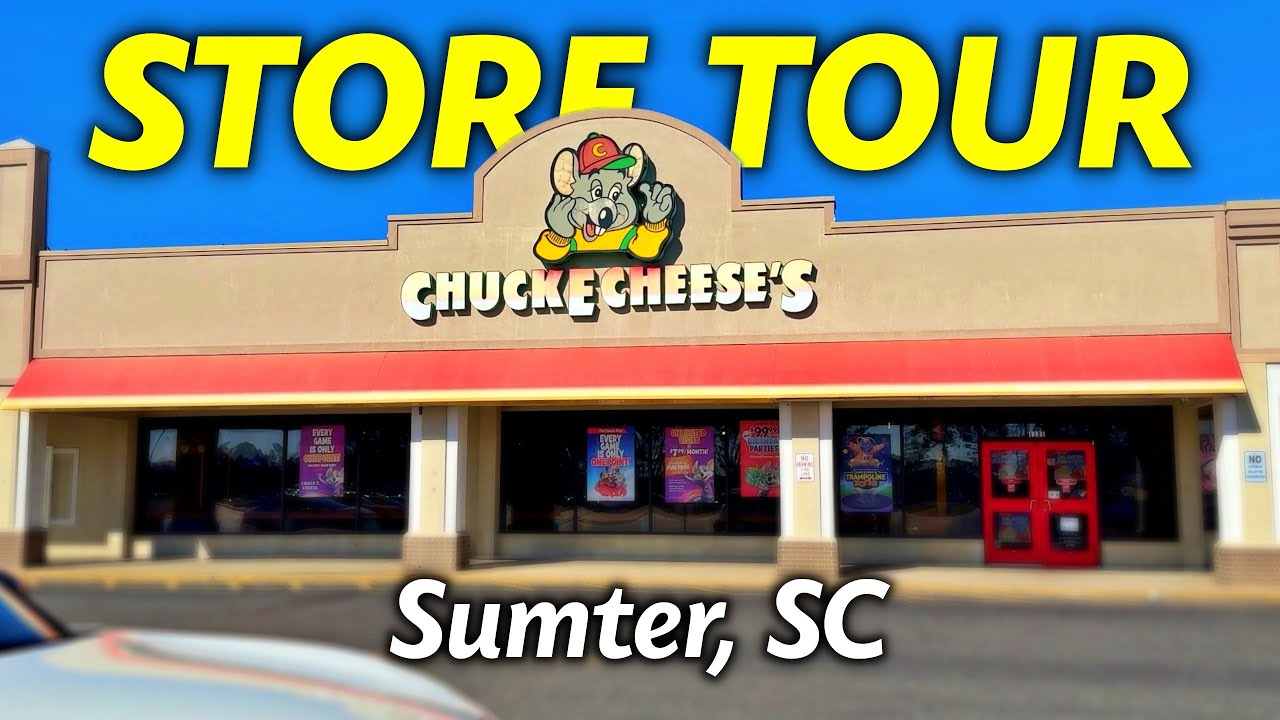 TOUR: Sumter, SC Chuck E. Cheese | Studio C & Retro Art