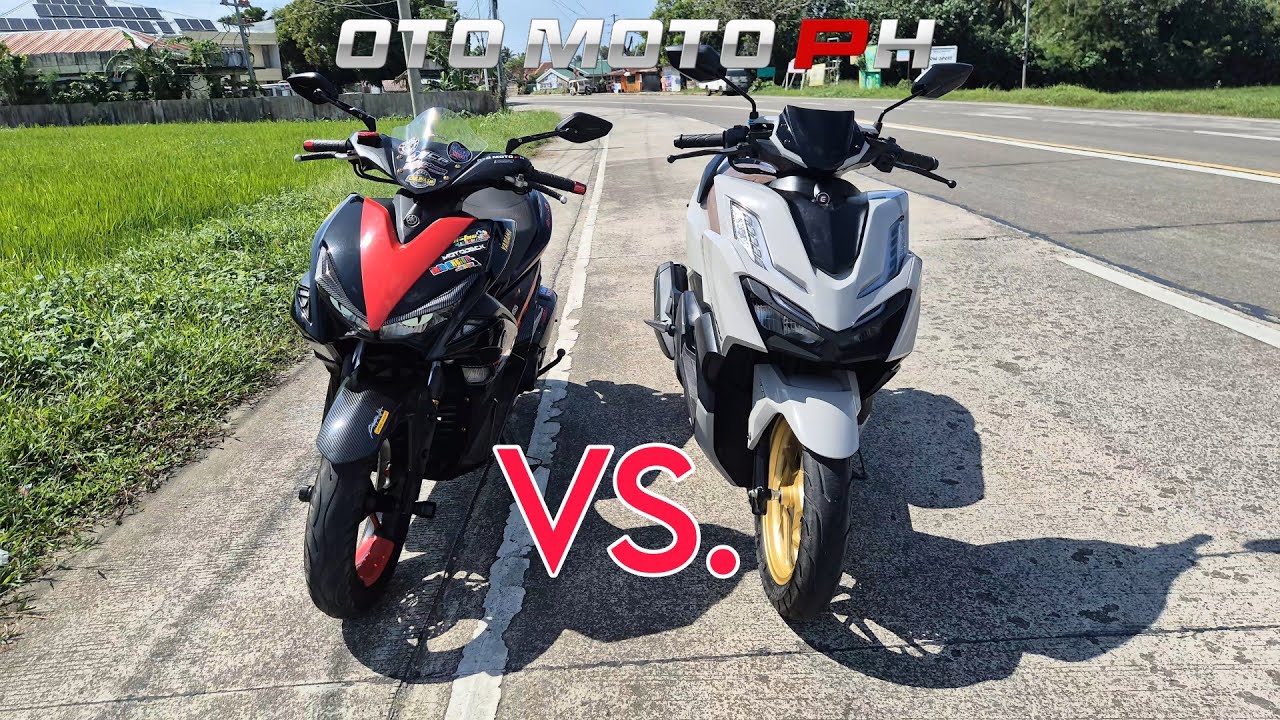 EURO SAMURAI 155 VS. AEROX 155 / TEST RACE