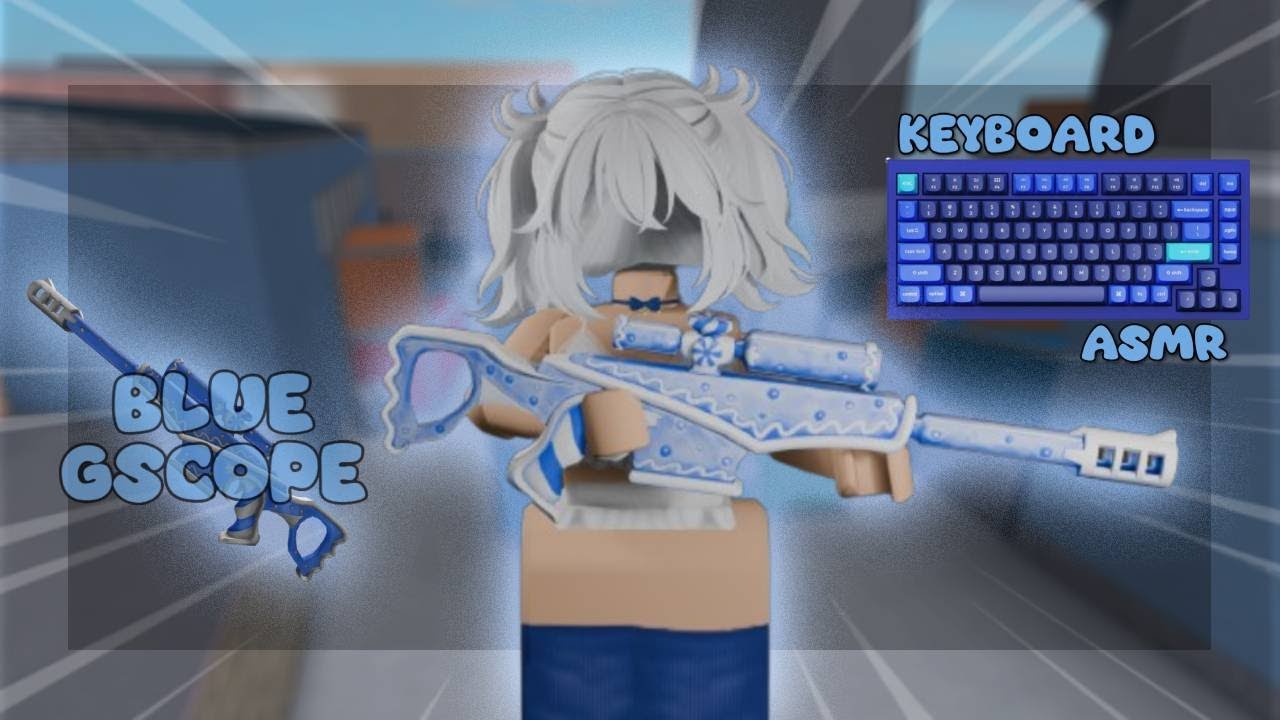 TRICKSHOTS ONLY WITH BLUE GSCOPE + KEYBOARD ASMR