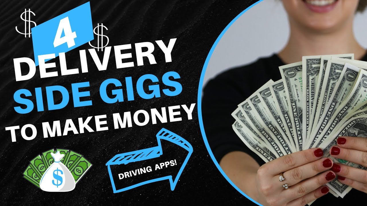 4 Delivery apps to make money (Side gigs 2025)