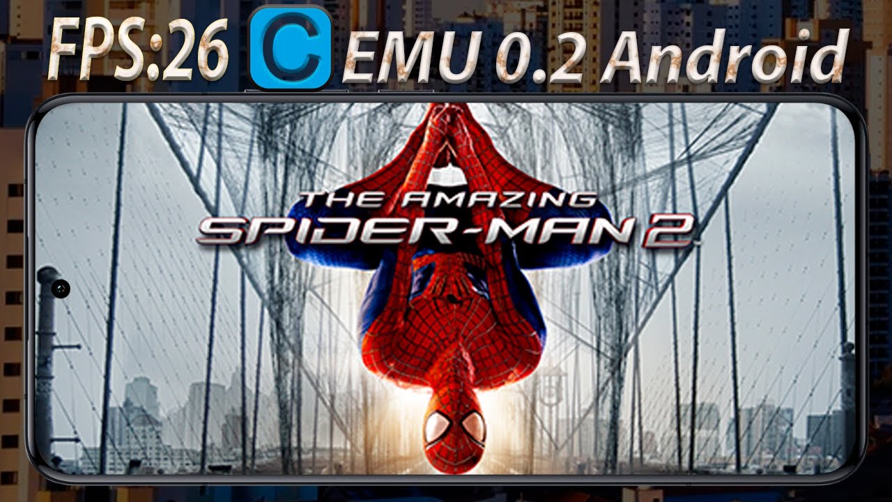 Cemu 0.2 Android Teste Amazing Spider Man 2 @Everton Android Emuladores