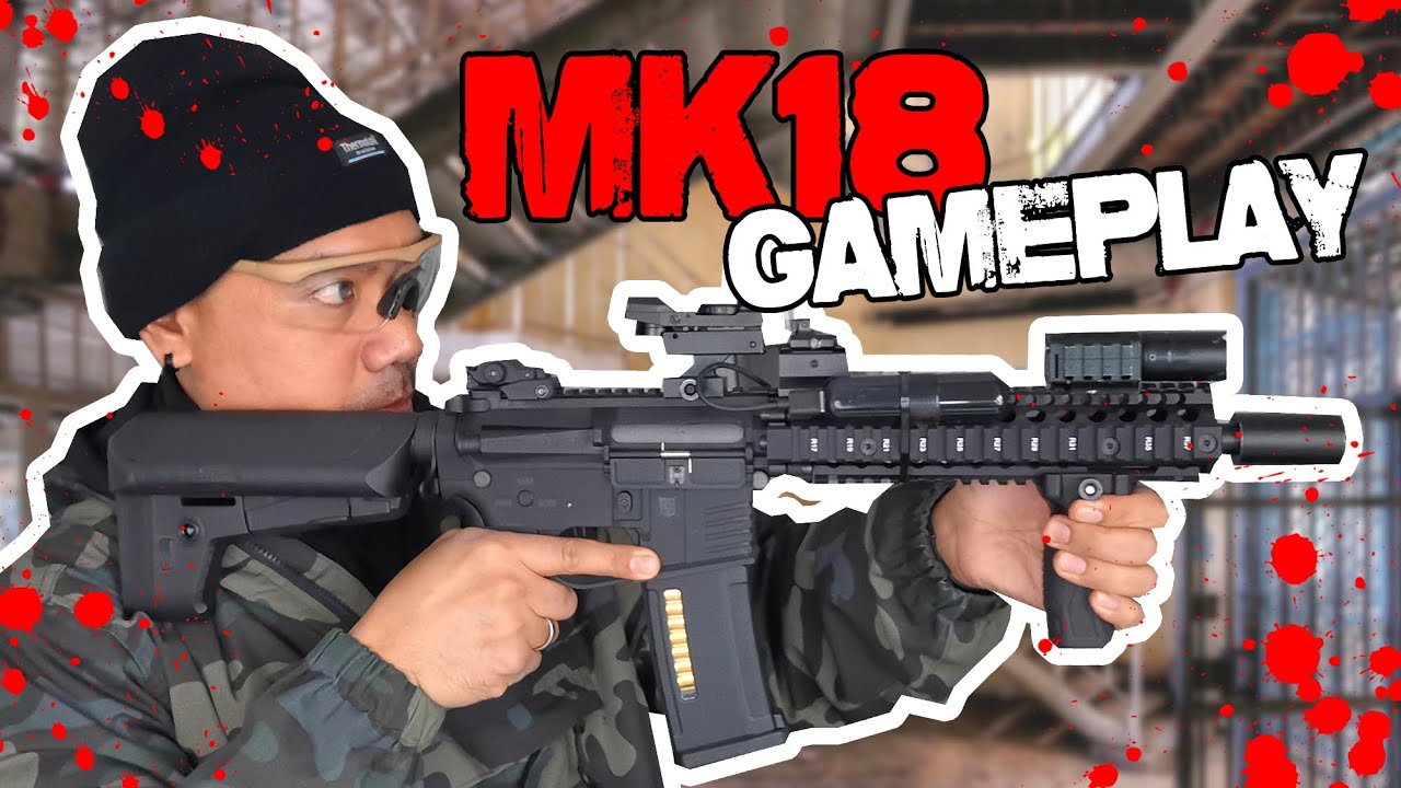 MK18 Airsoft Gameplay