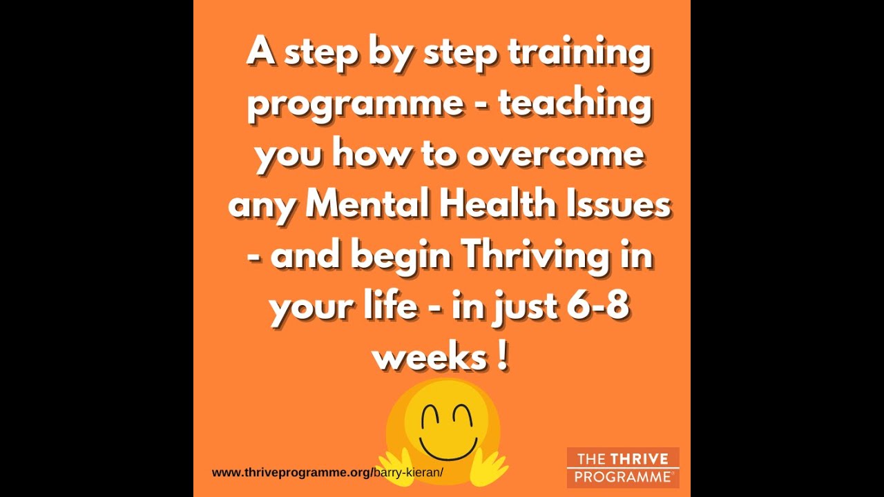 Treatment for Anxiety and Panic attacks online with The Thrive Programme