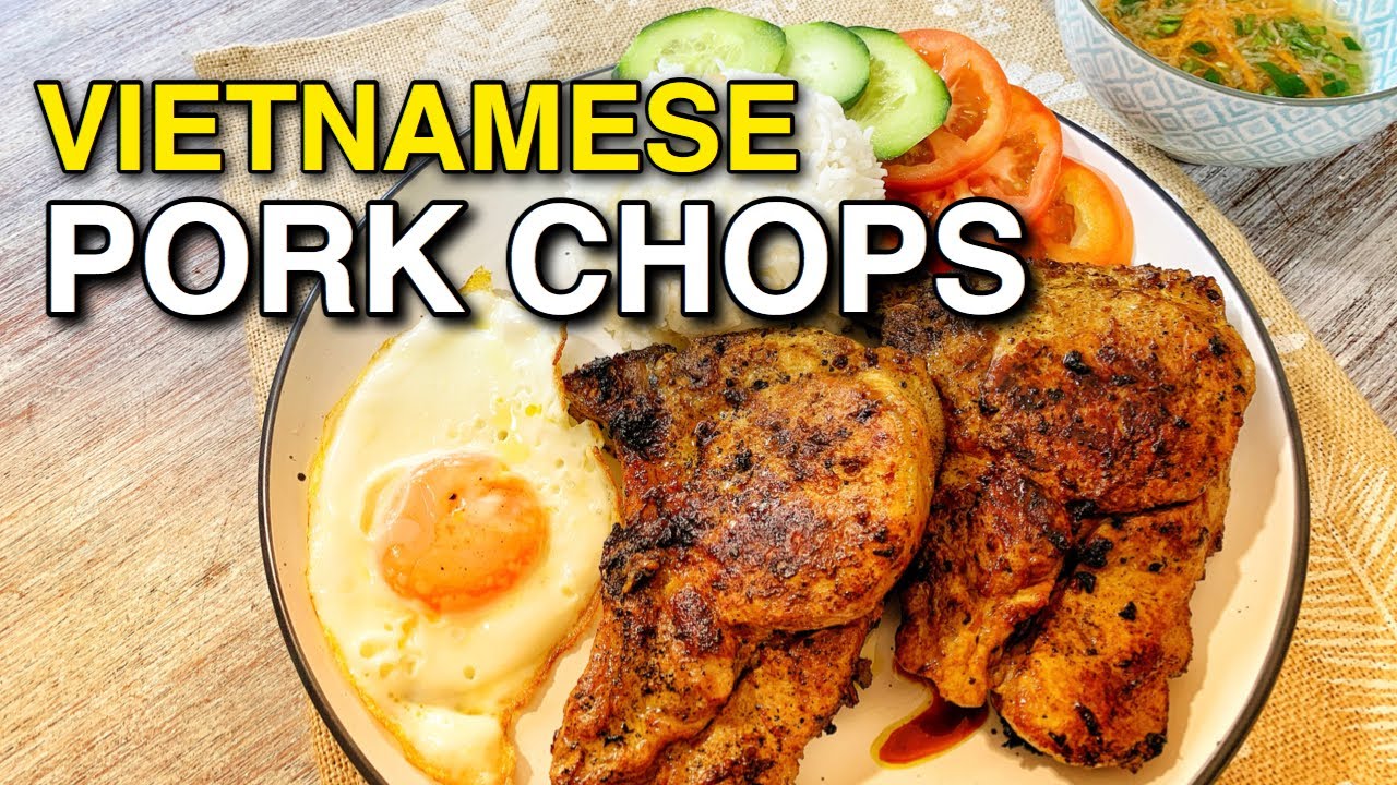 VIETNAMESE PORK CHOPS | PAN FRIED PORK CHOPS