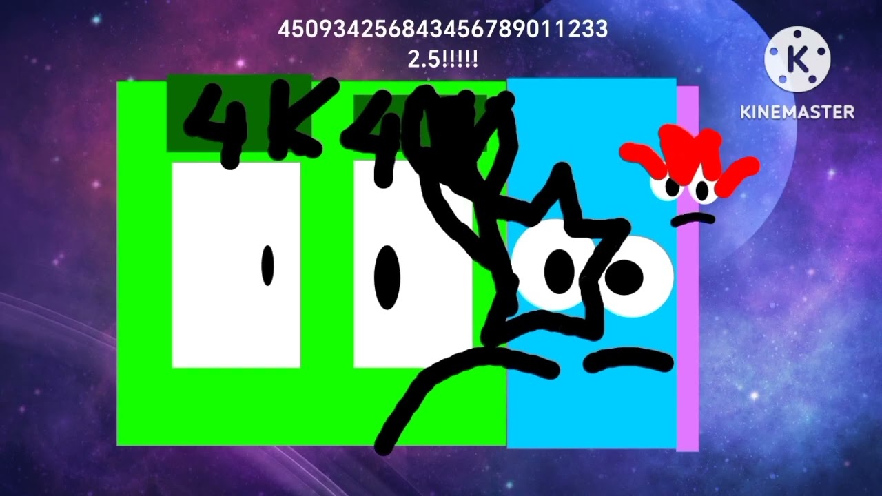Numberblocks band n!!!!! -1!!!!! to 3.5!!!!!