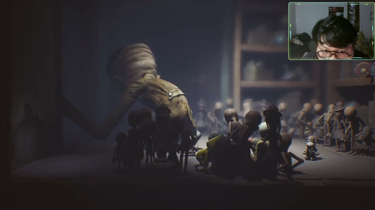 little nightmares  lawan tangan panjang part 2 #gaming #littlenighmares