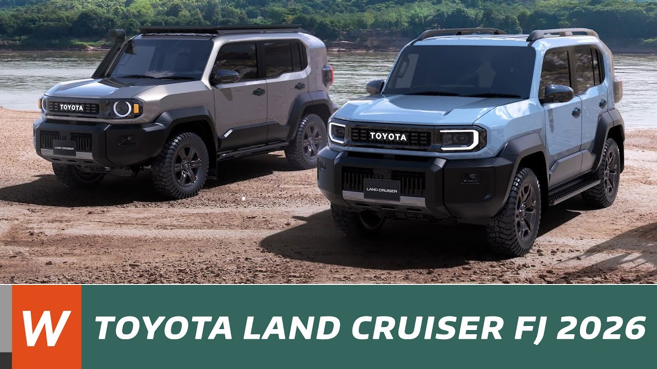 Nouveau TOYOTA Land Cruiser FJ - Premi&egrave;re mondiale