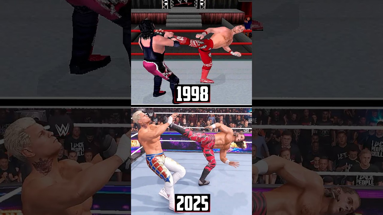 Эволюция &laquo;Sweet Chin Music&raquo; Шона Майклза в играх WWE!