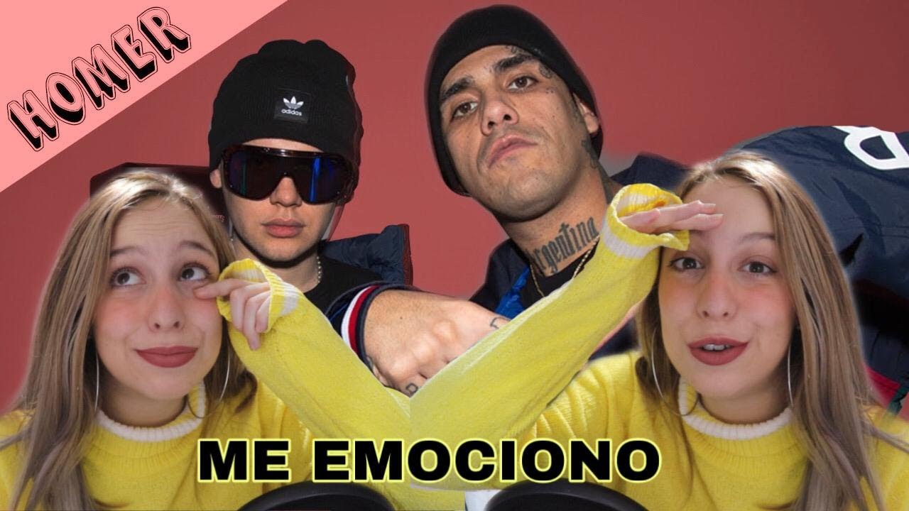 REACCIONANDO a HOMER EL MERO MERO - BZRP Music Sessions #30 / Valentina Soca