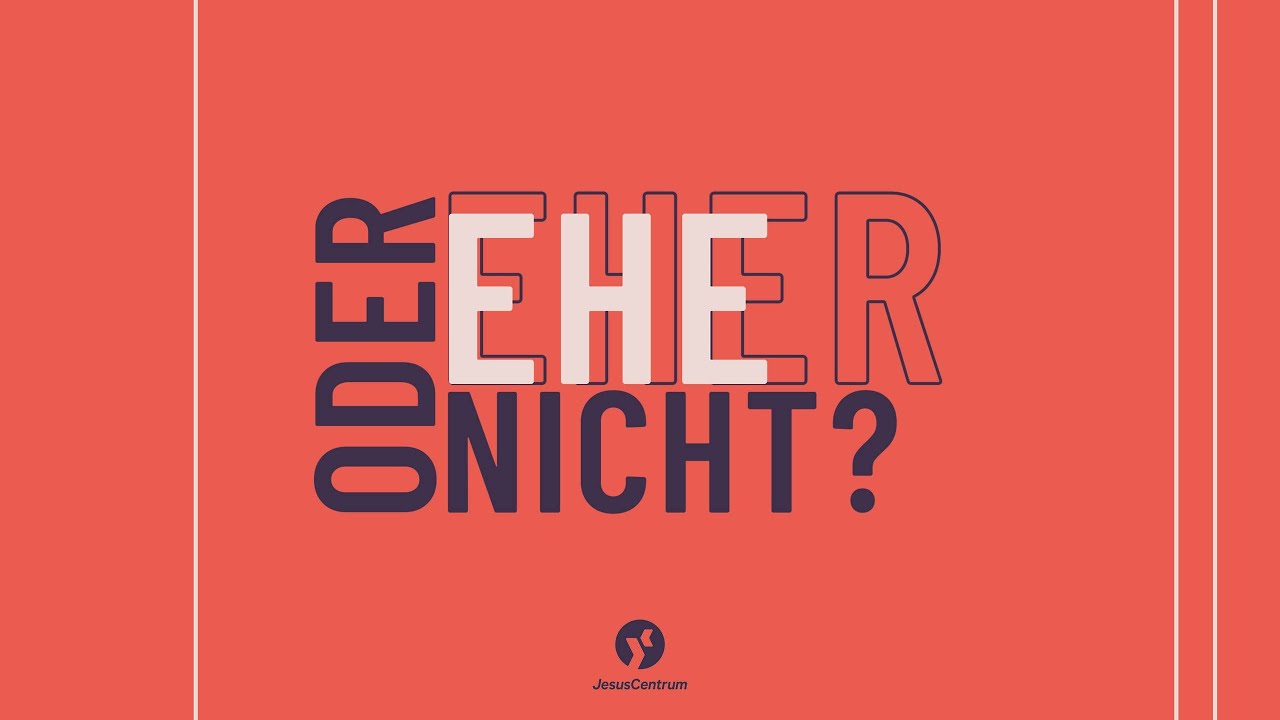 Ehe oder eher nicht 01 : Schatz, wir müssen reden!