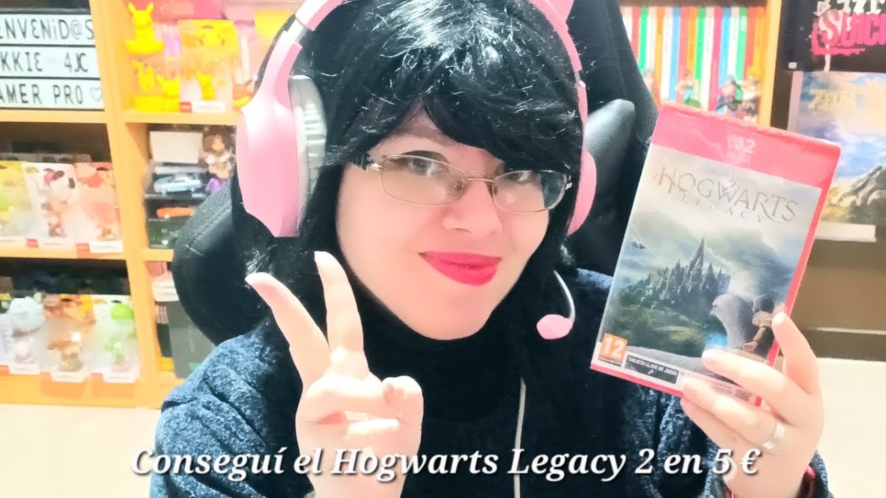 Conseguí el Hogwarts Legacy 2 en 5 € (en físico) ✅️ #unboxing #switch2 #hogwartslegacy 