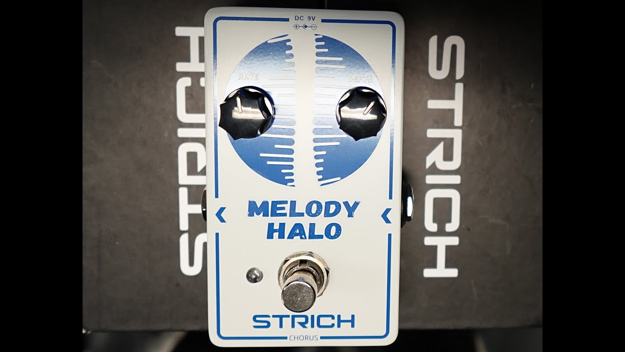 Best Affordable Chorus Pedal. Best Price In Description! Strich Melody Halo Chorus With True Bypass.