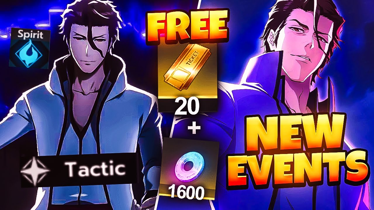 20 LIMITED PULL GIFT! SO MANY EVENTS & FREE REWARDS FOR AIZEN'S RELEASE! | Bleach Soul Resonance