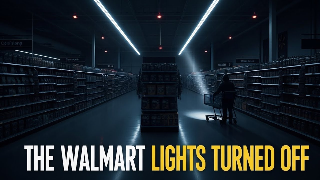 The Walmart Lights Turned Off || What Happend After That || #HorrorStory, #HorrorWriting