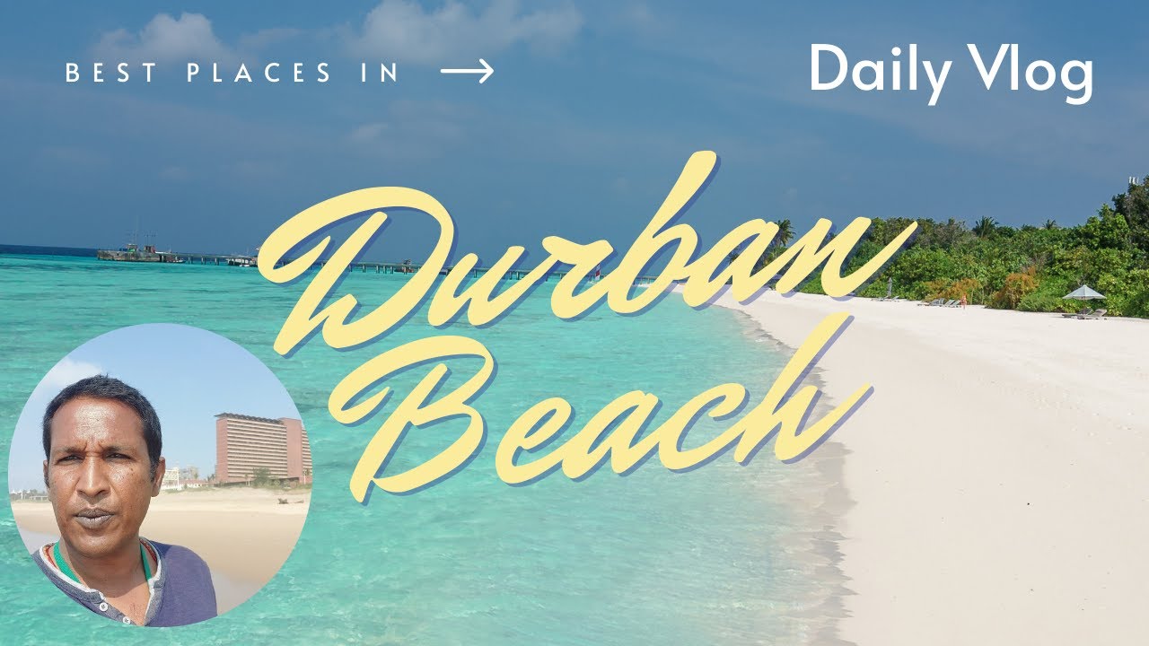 Solo Travel To Durban: Relaxing walk at beach - Dream Beach Destination Experience !