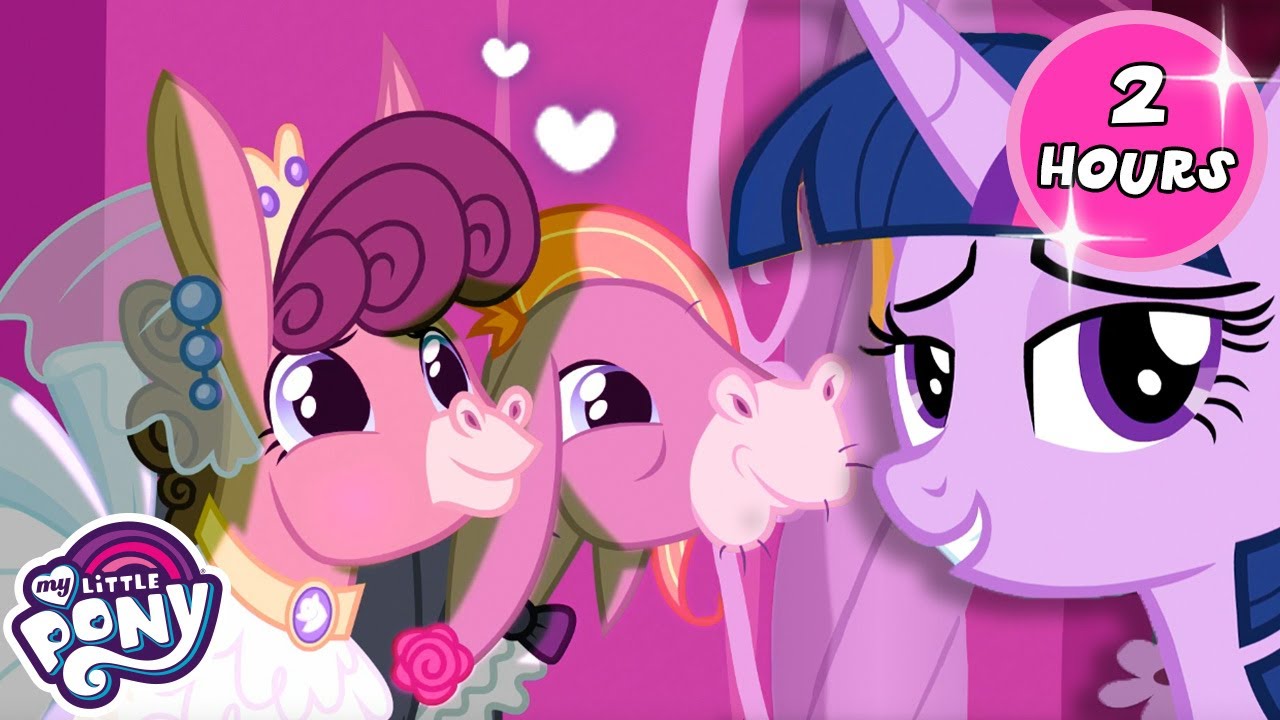 Um casamento de burro 🐴💒 | My Little Pony: A Amizade é Mágica | 2 HORAS