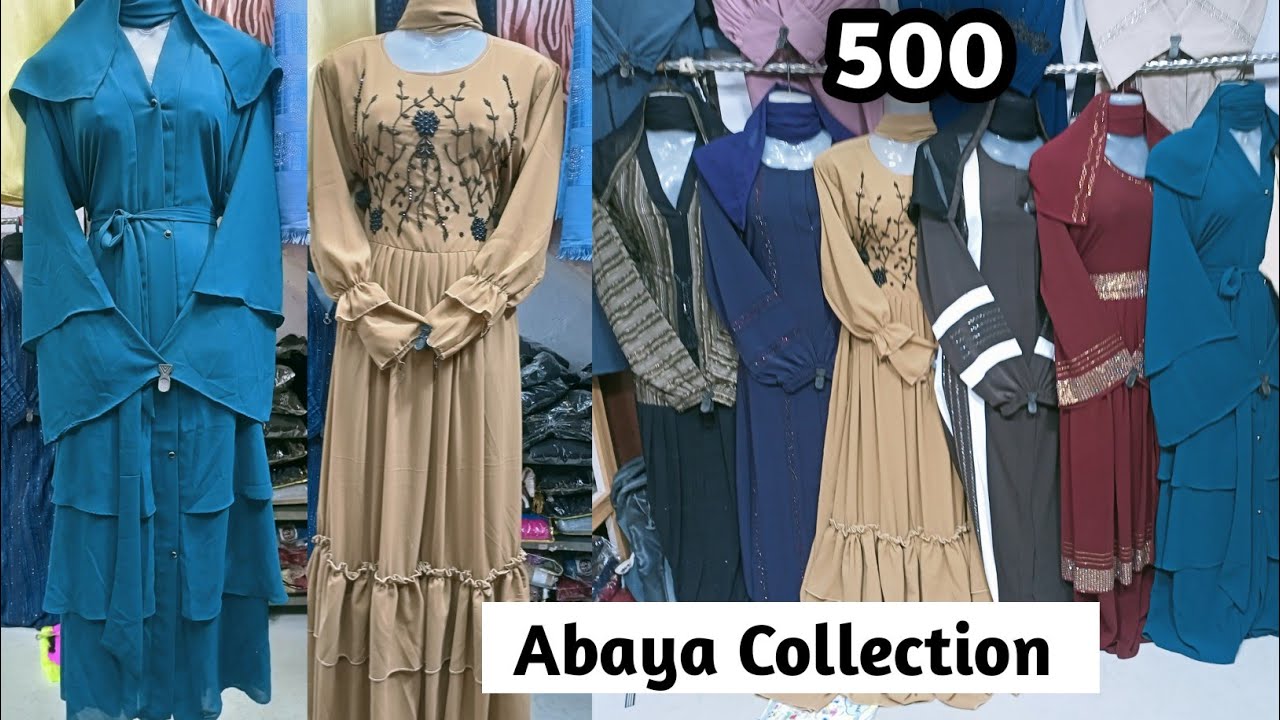 Beautiful Abaya Collection || Latest Burkha Design || New Niqab Design || Muslim Clothing