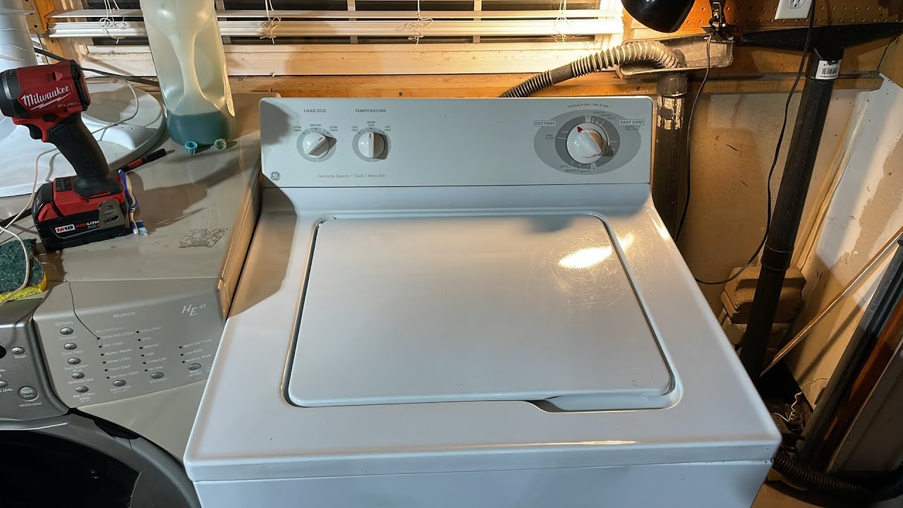 2000 GE Washer WCXR1070A Full Cycle Testing