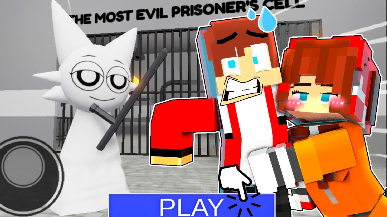 JJ and Mikey SPRUNKI Barry's Prison ESCAPE - Roblox Animation