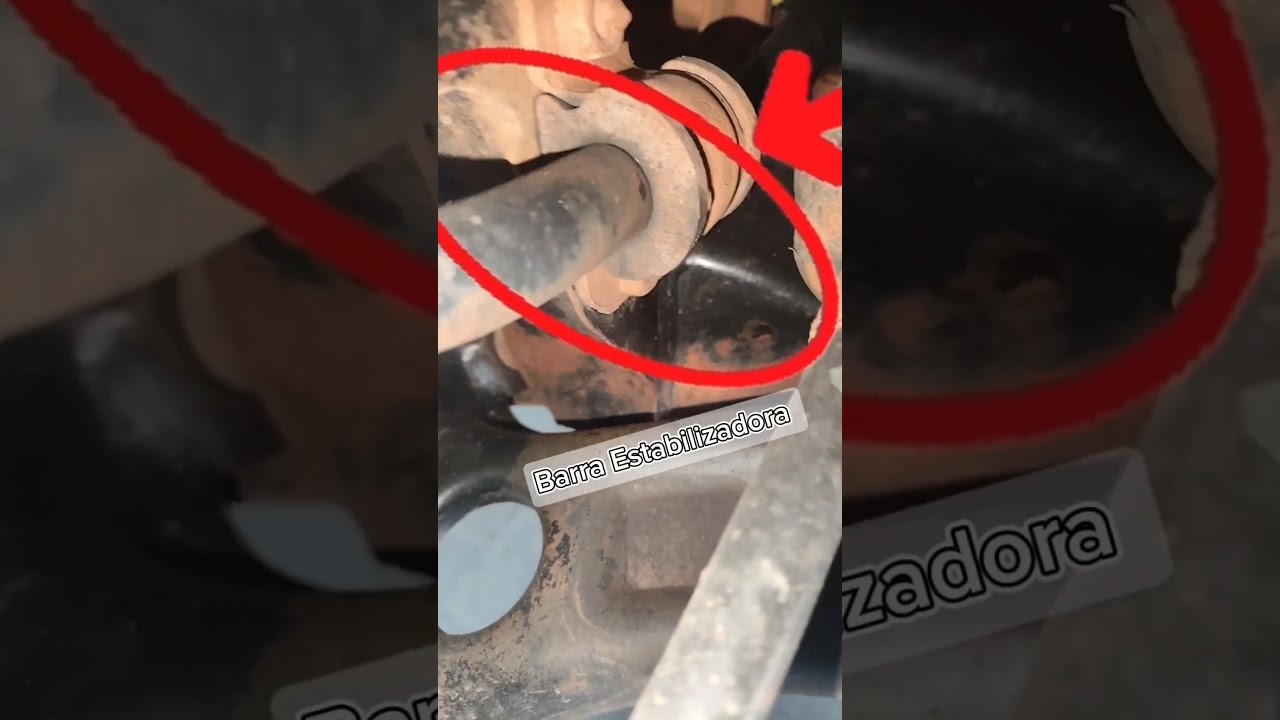 Carro com rangido, dá um confere na bucha da barra estabilizadora! 
